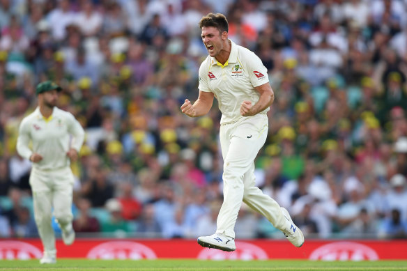 Mitchell Marsh took career-best figures of 4-35.