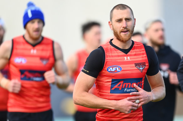 Dyson Heppell has fractured his ankle.