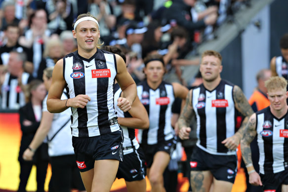 Darcy Moore is proving an inspired choice as captain.