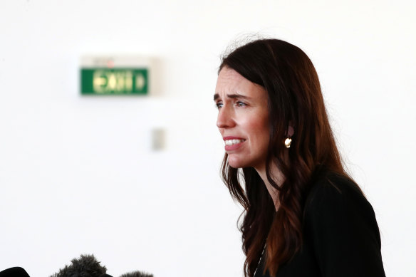 New Zealand Prime Minister Jacinda Ardern is pictured earlier this month.