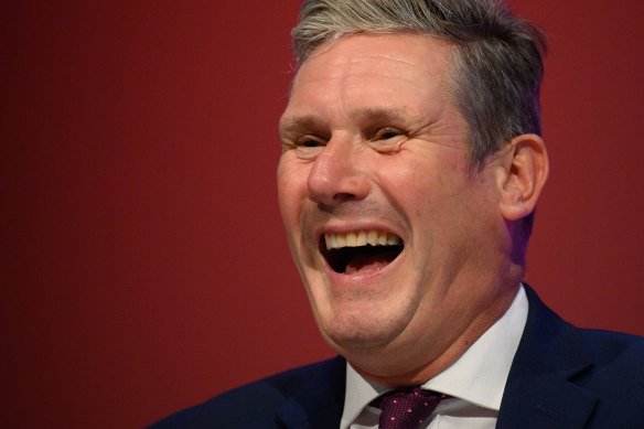 Labour Party leader Sir Keir Starmer made his first headline appearance at a party conference since the 2019 election defeat. 