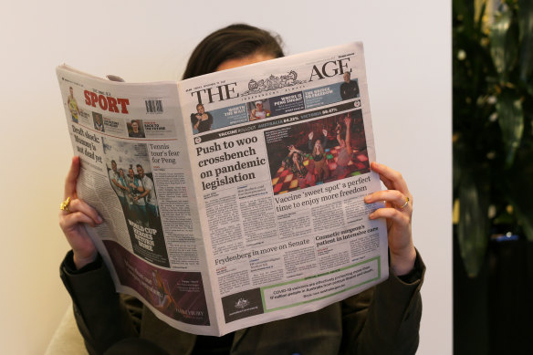 The Age’s audience is now 6.1 million.