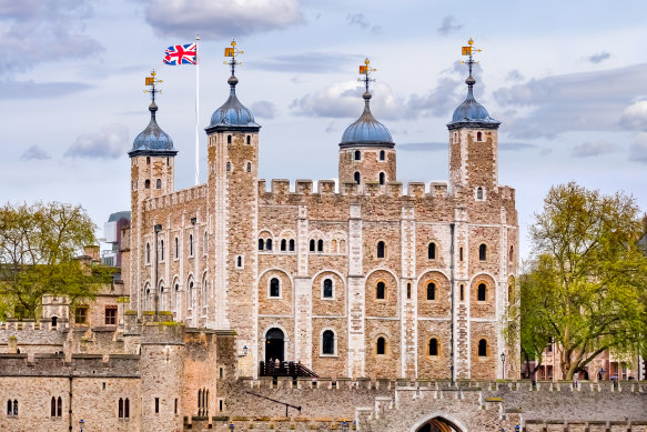 The 1000-year-old Tower of London.