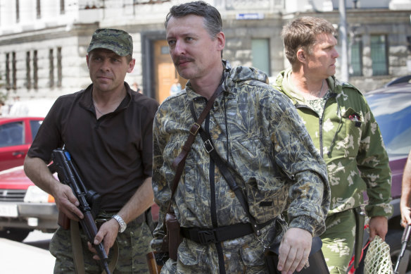 Igor Girkin, also known as Igor Strelkov, pictured in July 2014. He was detained on Friday, July 21, 2023.