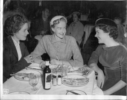 Eva Kelly (centre) was first violinist with Sydney Symphony Orchestra when she met Alan Ziegler. They were married at St Mary’s Cathedral on May 16, 1956.