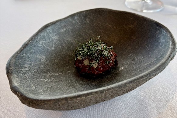 Each course is a work of gastronomic art.