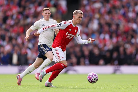 Martin Odegaard has made a name for himself in the English Premier League playing for Arsenal.