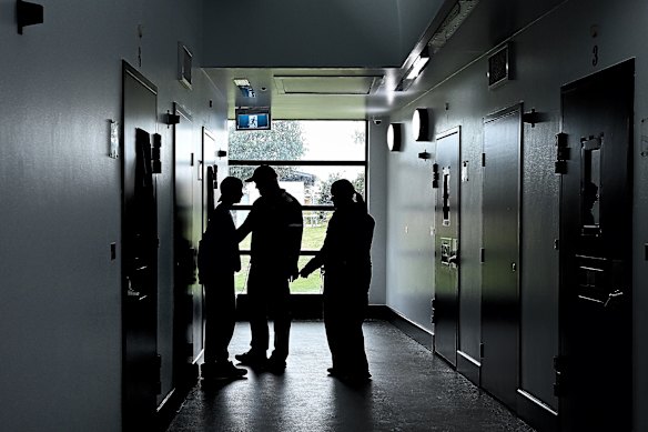 Emma* jokes her room is always reserved at the youth justice centre.