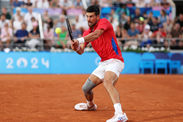 Novak Djokovic wasn’t put off by crying babies in the crowd at Roland Garros.