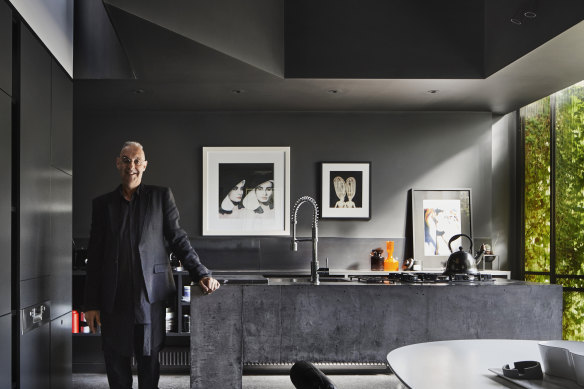 Stephen Crafti in his award-winning Melbourne home.