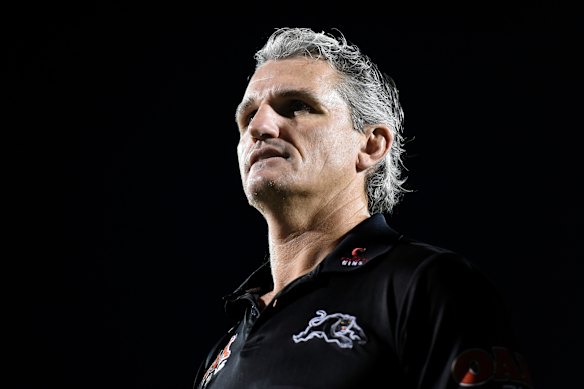 Master of motivation: Panthers coach Ivan Cleary.