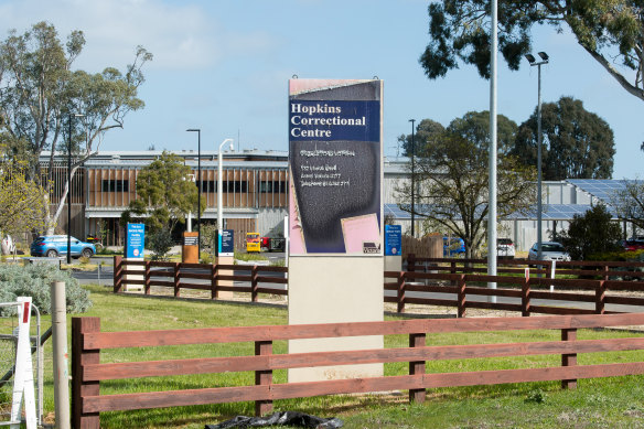 The nearby Hopkins Correctional Centre in Ararat.