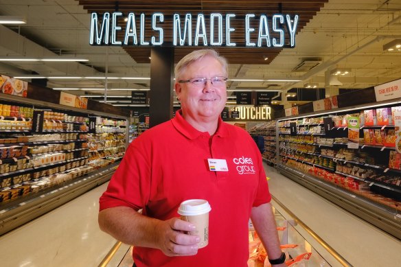Coles chief executive Steven Cain is planning to roll out convenience offerings to 100 stores before Christmas.