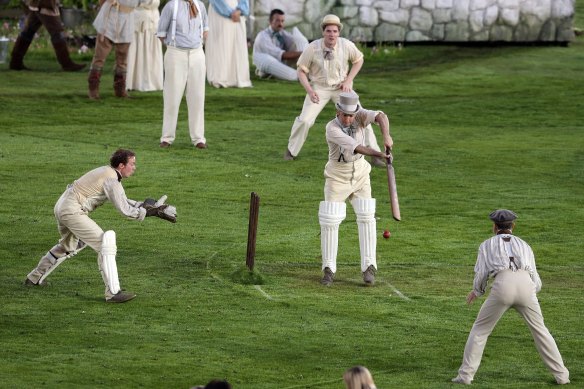 Cricket featured at the London 2012 Olympics opening ceremony, but the sport has not officially been played at the Games since 1900.