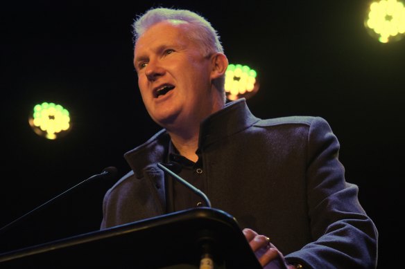 Arts Minister Tony Burke says he wants quotas in place by July 1 next year.