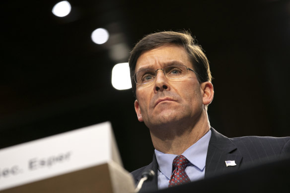 US Defence Secretary Mark Esper said the US would hold the perpetrators of the attack accountable.