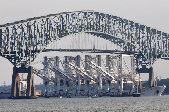 Dozens of ships a week sailed into the port of Baltimore under the Francis Scott Key Bridge prior to its collapse. 