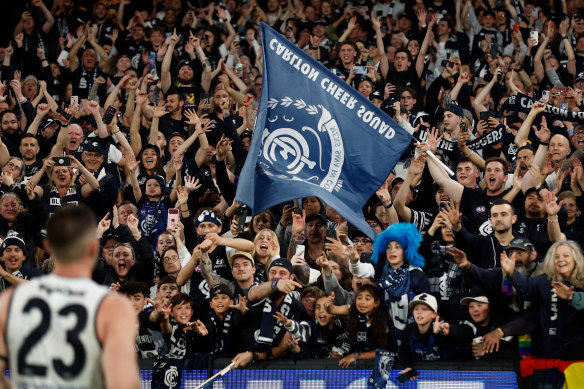 The Blues made it all the way to the preliminary final in 2023 and have been rewarded with prime-time slots in 2024.