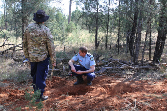 Detectives found the remains on Tuesday. 