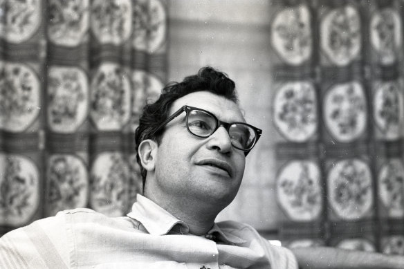 A universal language... Jazz musician Dave Brubeck at the Hampton Court Hotel, Sydney on March 16, 1960.
