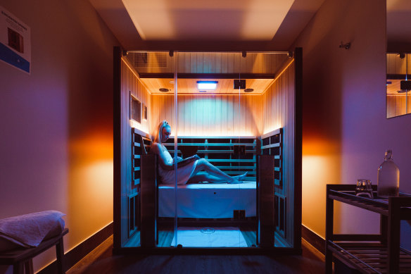 City Cave also offers massages and infrared saunas.