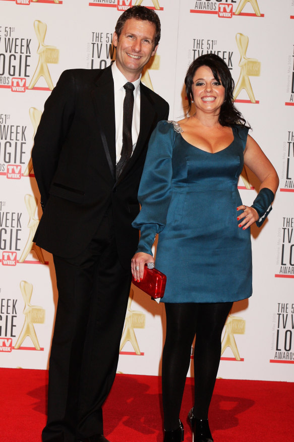 Warhurst at the 2009 Logies, the year she was dubbed “worst dressed” by fashion critics.