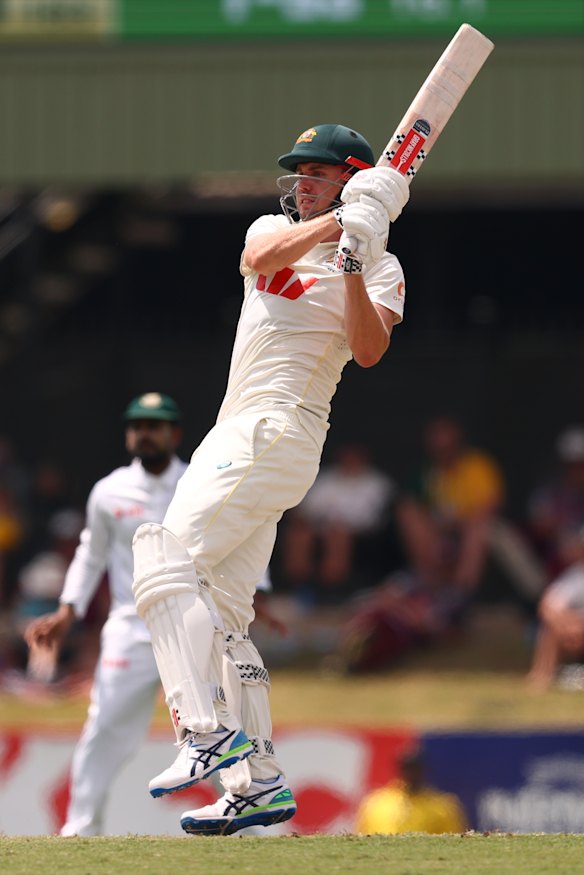 Cameron Green was the lone shining light of Australia’s batting line-up.