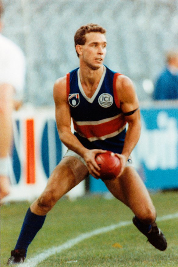 Former Footscray skipper Steve Wallis.