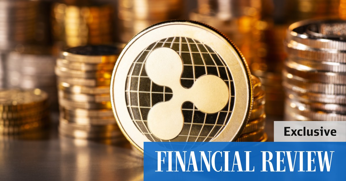 Cross-border payments cryptocurrency Ripple dominates Australian ... - The Australian Financial Review