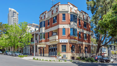 The leasehold of the Old Fitzroy Hotel in Sydney's Woolloomooloo is for sale.