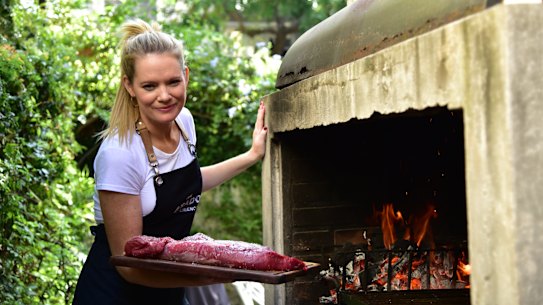Grilling under way at the Asado Experience.