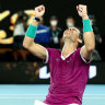 Rafa’s 21: Spanish great jumps clear of rivals with second Australian Open