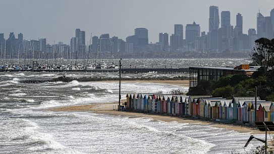 Home values in Melbourne’s bayside suburbs are falling.