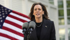 Time is running out … Kamala Harris in Washington last week.