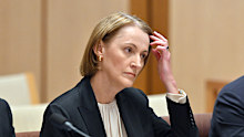 Telstra chief executive Vicki Brady was grilled at a Senate hearing on Friday.