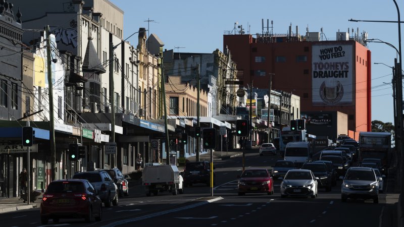 On Sydney’s most hated road, idea of adding light rail takes root