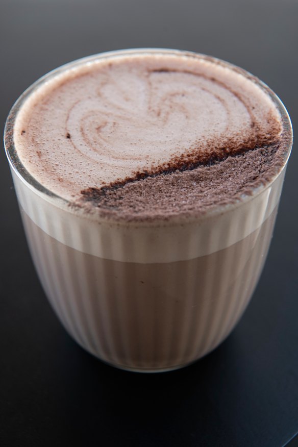 Hot chocolate.