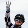 Jockey Craig Williams enjoys Caulfield treble as he chases title