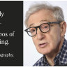 I don't need cancel culture to tell me where I stand on Woody Allen