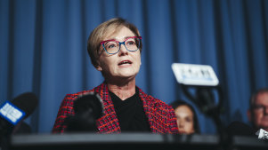 Minister for the prevention of domestic violence and sexual assault Jodie Harrison 