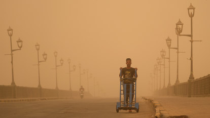Vast sandstorms blanket Middle East in bleak sign of climate change