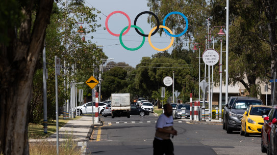 The old Olympic Village in Heidelberg.