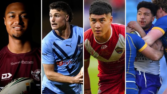 Latu Fainu, Jonah Pezet, Isaiya Katoa and Paul Alamoti.