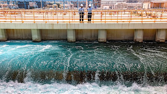 The Persian Gulf relies on nearly 450 facilities to turn seawater into drinking water. They are now under threat.