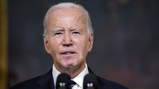 US President Joe Biden has condemned the weekend attack by Hamas militants on Israel as the deadliest day for Jews since the Holocaust.