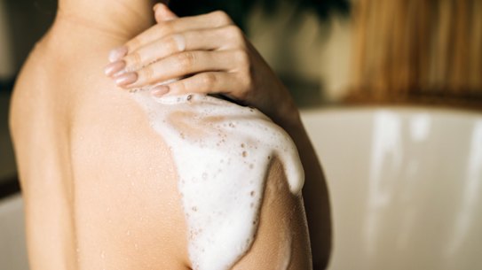 If dedicated body wash isn’t shifting your acne, head straight to your GP for a prescription for a treatment such as a peroxide foam.