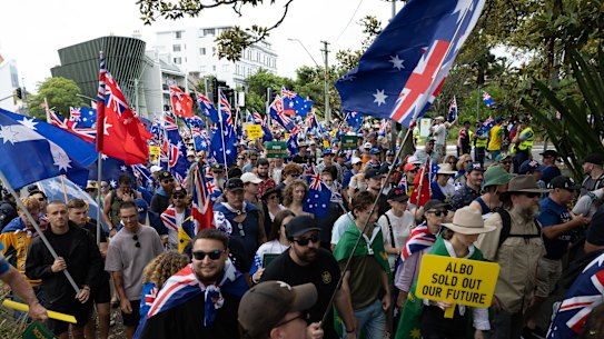 On Australia Day this year, March for Australia rallies took place around the country, calling for immigration controls.