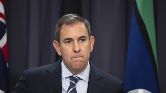 Treasurer Jim Chalmers.