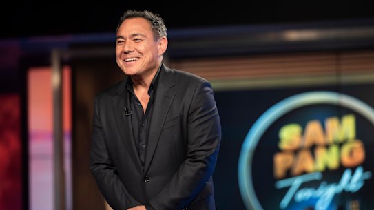 Sam Pang has launched his new talk show.