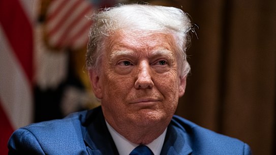 Donald Trump has left open the possibility of violence if he is not re-elected.